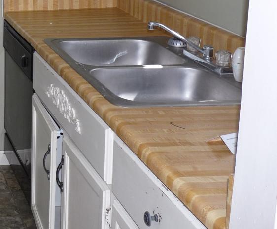 Old counter-tops