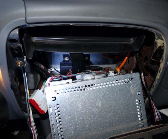 Back of Ford stereo
